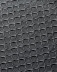 Charcoal Gray Scallop TikTok Nylon Spandex Fabric - Fashion Fabrics LLC
