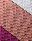 Neon Pink Scallop TikTok Nylon Spandex Fabric - Fashion Fabrics LLC