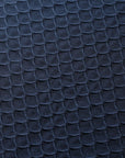 Navy Blue Scallop TikTok Nylon Spandex Fabric - Fashion Fabrics LLC