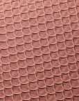 Mauve Pink Scallop TikTok Nylon Spandex Fabric - Fashion Fabrics LLC
