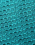 Serpent Green Scallop TikTok Nylon Spandex Fabric - Fashion Fabrics LLC