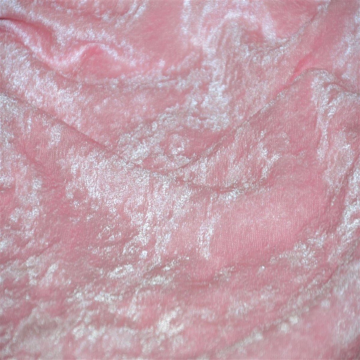 Pink Panne Crush Stretch Velvet Fabric - Fashion Fabrics Los Angeles 