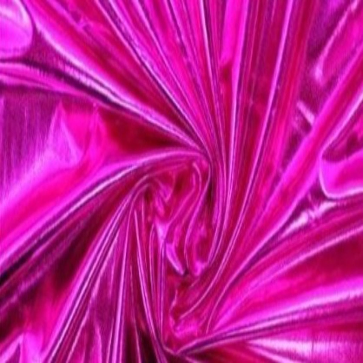 Hot Pink Metallic Foil Apparel Spandex Fabric - Fashion Fabrics Los Angeles 