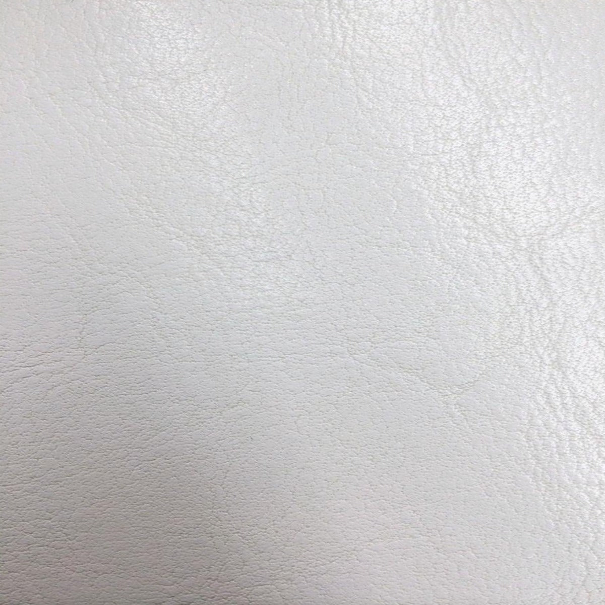 White Amarillo Grain Shiny PVC Leather Vinyl Fabric - Fashion Fabrics Los Angeles 