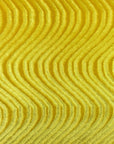Yellow Swirl Velvet Flocking Fabric - Fashion Fabrics Los Angeles 