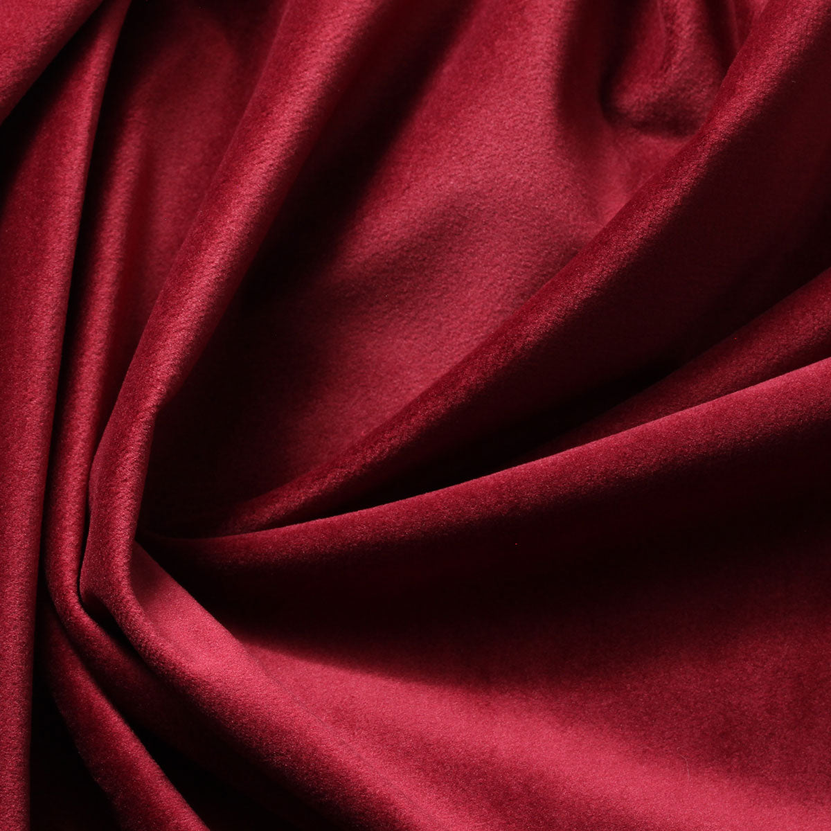 Burgundy Camden Velvet Polyester Upholstery Drapery Fabric - Fashion Fabrics Los Angeles 