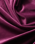 Byzantine Red Camden Velvet Polyester Upholstery Drapery Fabric - Fashion Fabrics Los Angeles 