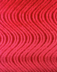 Red Swirl Velvet Flocking Fabric - Fashion Fabrics Los Angeles 