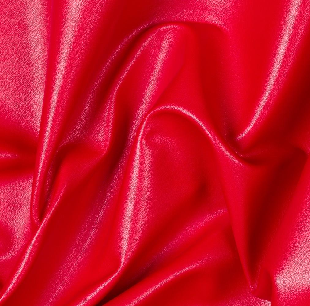 Red Two Way Stretch Vinyl Fabric - Fashion Fabrics Los Angeles 