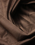 Chocolate Brown Camden Velvet Polyester Upholstery Drapery Fabric - Fashion Fabrics Los Angeles 