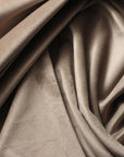 Ecru Beige Camden Velvet Polyester Upholstery Drapery Fabric - Fashion Fabrics Los Angeles 
