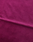 Fuchsia Camden Velvet Polyester Upholstery Drapery Fabric - Fashion Fabrics Los Angeles 