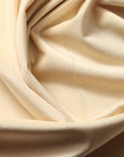 Ivory Camden Velvet Polyester Upholstery Drapery Fabric - Fashion Fabrics Los Angeles 