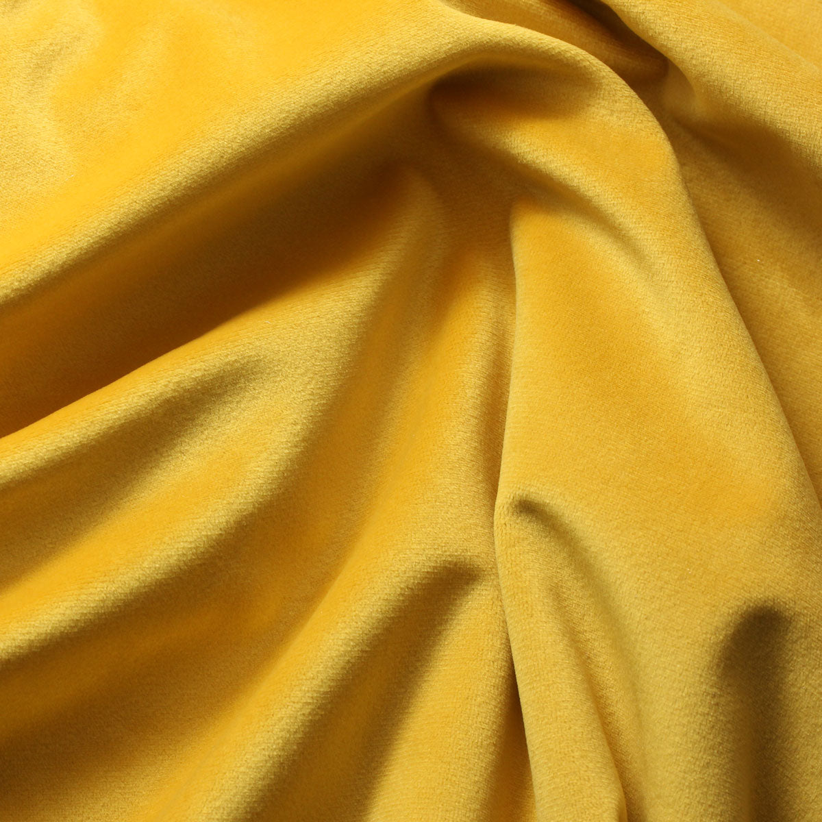Maize Yellow Camden Velvet Polyester Upholstery Drapery Fabric - Fashion Fabrics Los Angeles 