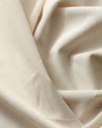 Off White Camden Velvet Polyester Upholstery Drapery Fabric - Fashion Fabrics Los Angeles 