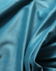 Olympic Blue Camden Velvet Polyester Upholstery Drapery Fabric - Fashion Fabrics Los Angeles 
