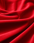 Red Camden Velvet Polyester Upholstery Drapery Fabric - Fashion Fabrics Los Angeles 