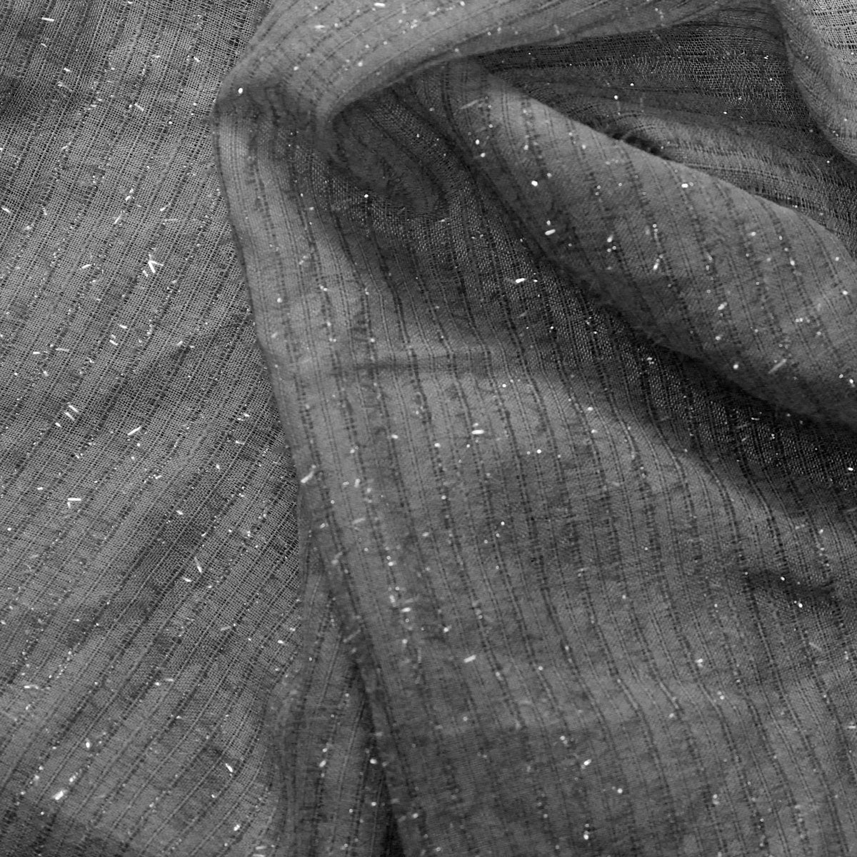 Gray Divine Mist Sheer Drapery Home Decor Fabric - Fashion Fabrics Los Angeles 