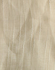 Ivory Drip Stripe Sheer Drapery Home Decor Fabric - Fashion Fabrics Los Angeles 