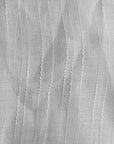 White Drip Stripe Sheer Drapery Home Decor Fabric - Fashion Fabrics Los Angeles 