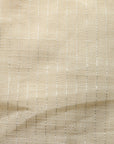 Ivory Semi Square Stripe Sheer Drapery Home Decor Fabric - Fashion Fabrics Los Angeles 