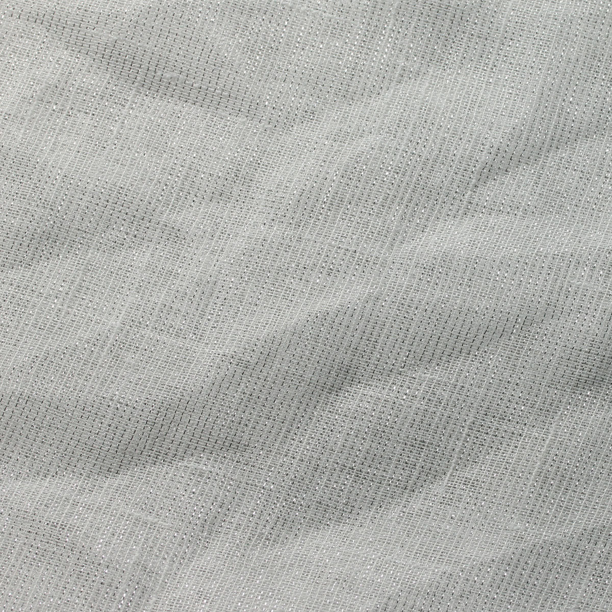 White Silver Shine Stripe Sheer Drapery Home Decor Fabric - Fashion Fabrics Los Angeles 