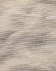 Ivory Gold Two Shine Stripe Sheer Drapery Home Decor Fabric - Fashion Fabrics Los Angeles 