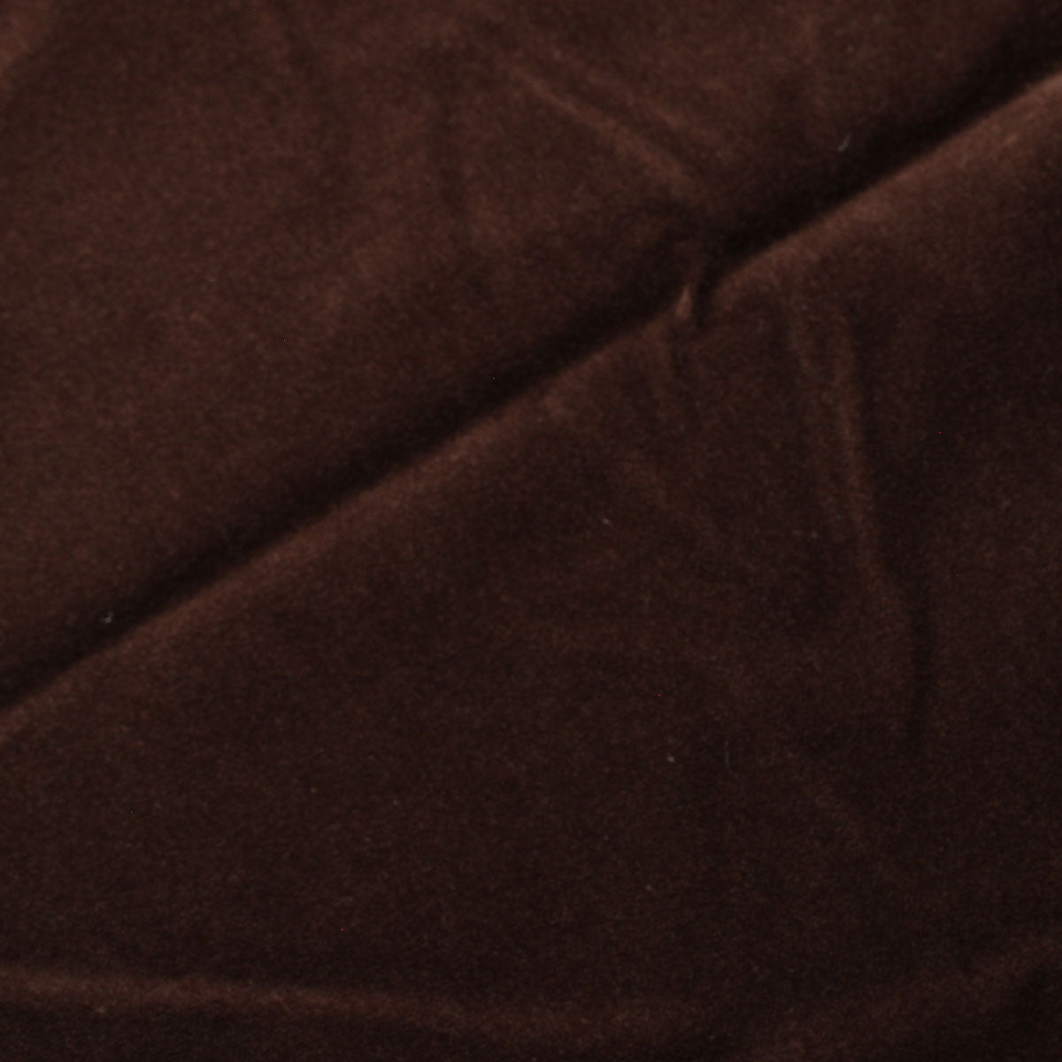 Chocolate Brown Cotton Velvet Upholstery Drapery Fabric - Fashion Fabrics Los Angeles 
