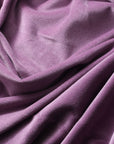 Dark Lavender Cotton Velvet Upholstery Drapery Fabric - Fashion Fabrics Los Angeles 