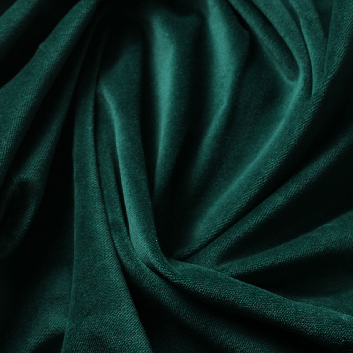 Kelly Green Cotton Velvet Upholstery Drapery Fabric - Fashion Fabrics Los Angeles 
