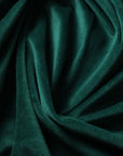 Kelly Green Cotton Velvet Upholstery Drapery Fabric - Fashion Fabrics Los Angeles 