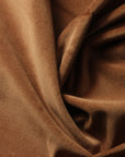 Light Brown Cotton Velvet Upholstery Drapery Fabric - Fashion Fabrics Los Angeles 
