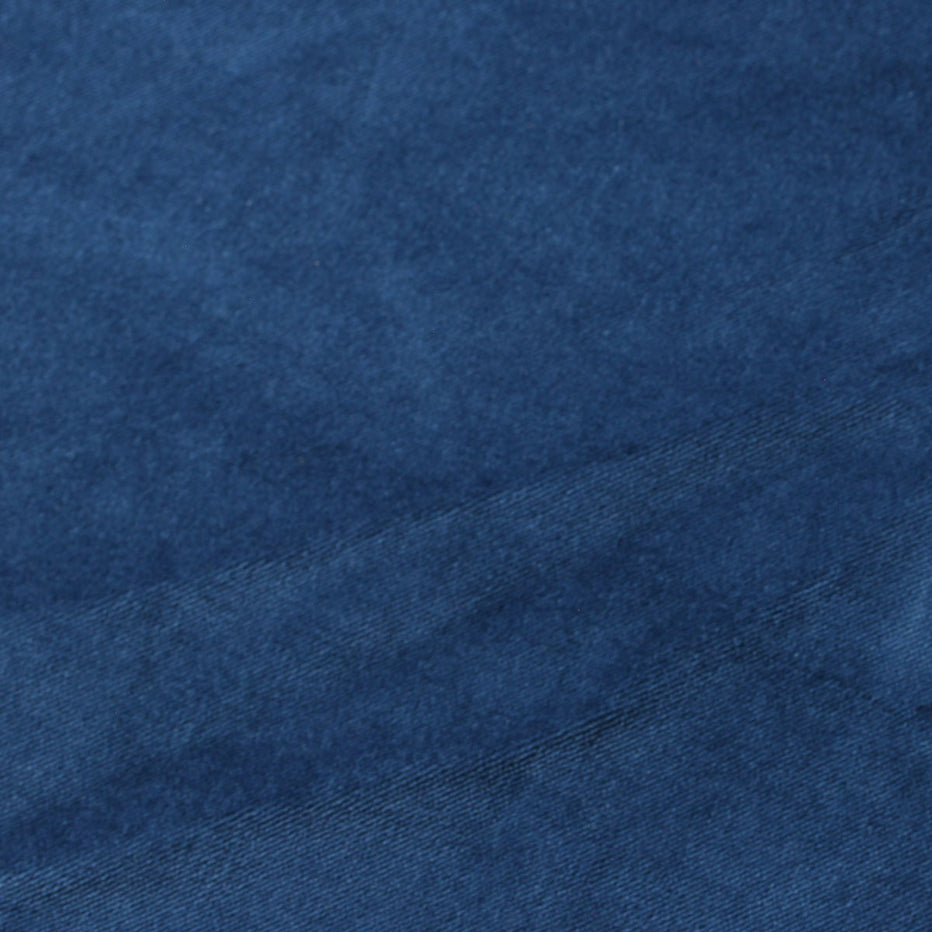 Navy Blue Cotton Velvet Upholstery Drapery Home Decor Fabric Fashion