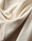 Off White Cotton Velvet Upholstery Drapery Fabric - Fashion Fabrics Los Angeles 