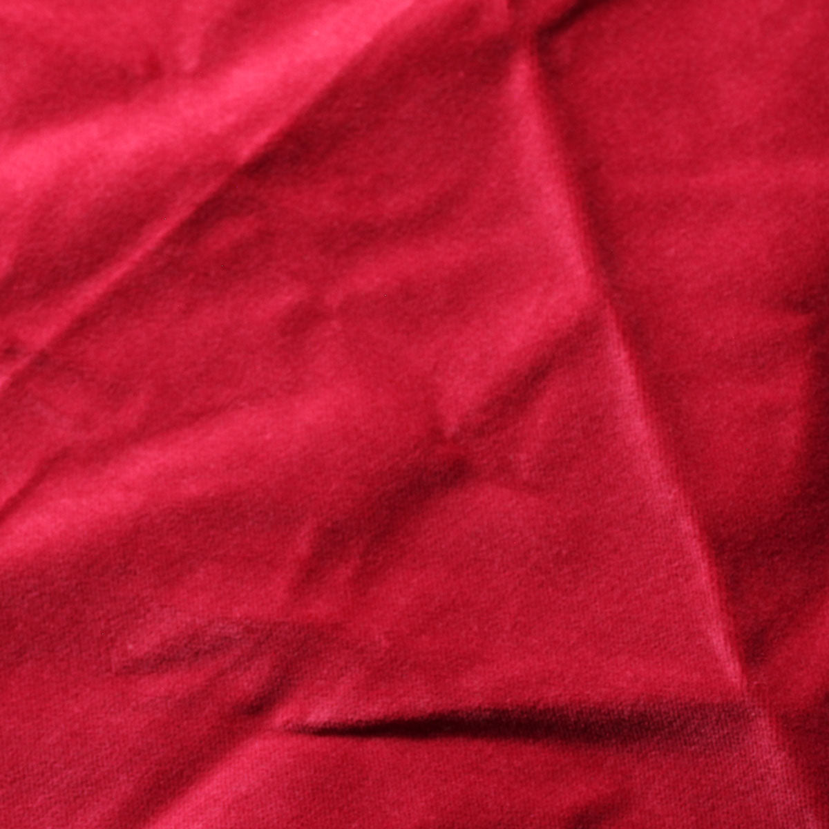 Scarlet Red Cotton Velvet Upholstery Drapery Fabric - Fashion Fabrics Los Angeles 