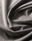 Silver Cotton Velvet Upholstery Drapery Fabric - Fashion Fabrics Los Angeles 