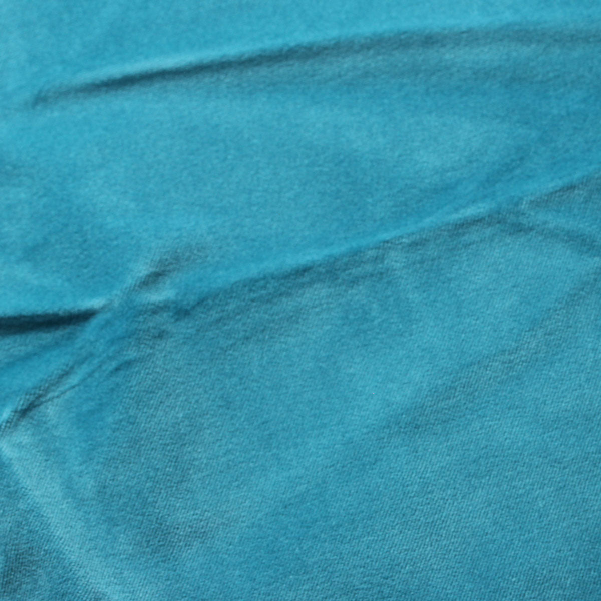 Turquoise Blue Cotton Velvet Upholstery Drapery Fabric - Fashion Fabrics Los Angeles 